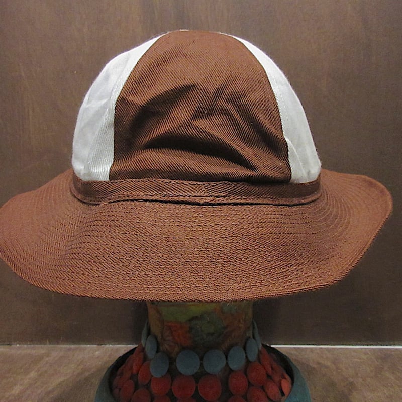 ビンテージ60's○DEADSTOCKレディースガールスカウトサファリハット