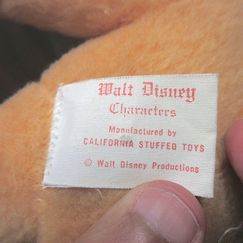 ビンテージ60's70's○CALIFORNIA STUFFED TOYSくまのプーさんドール