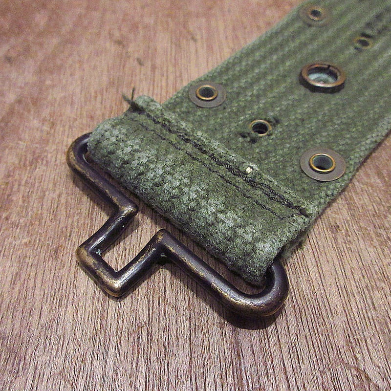 ビンテージ60's○U.S.ARMYピストルベルト○231002j6-blt軍モノ