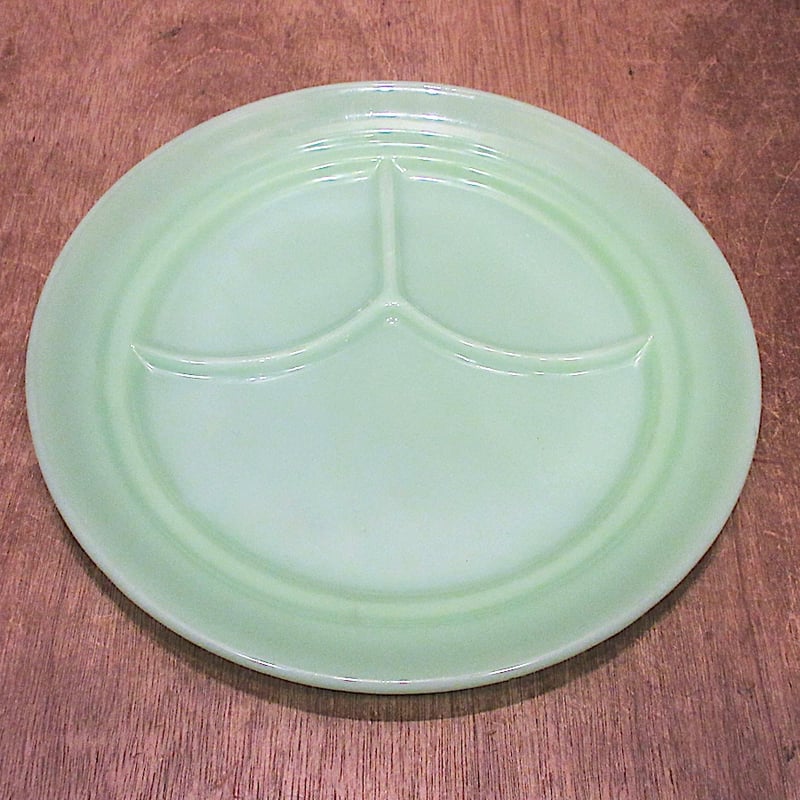 ビンテージ○Fire Kingジェダイ3コンパートメントプレートB○260209n8