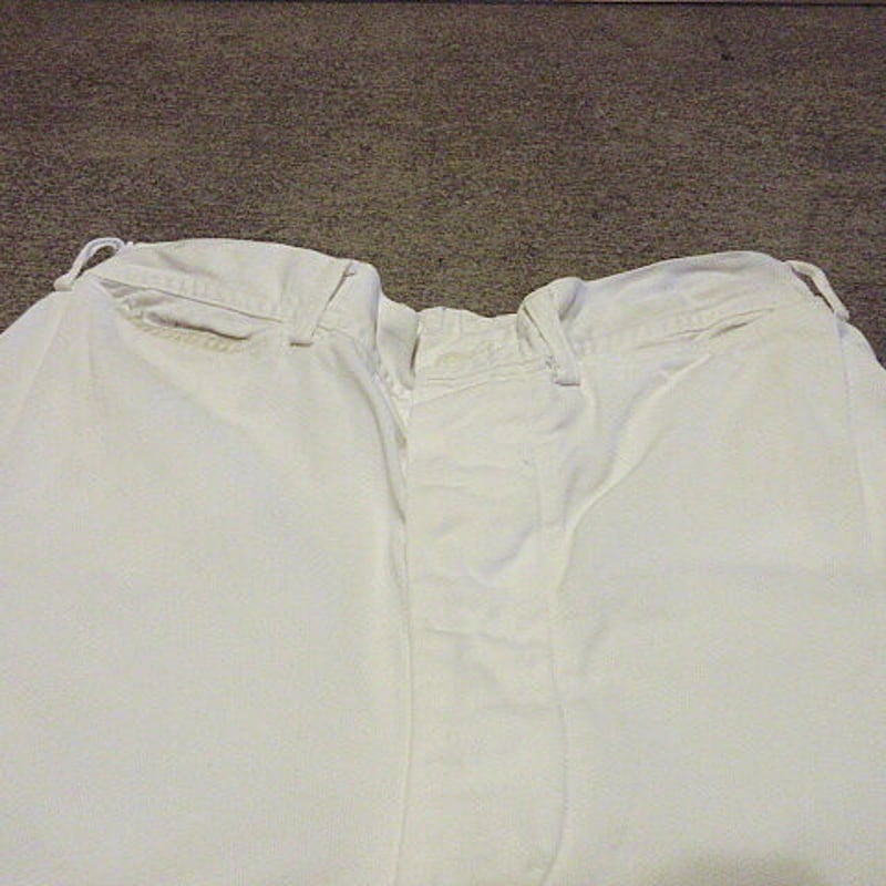 50s US NAVY 米軍実物 コットン セーラー パンツ / 50年代 USN 海軍