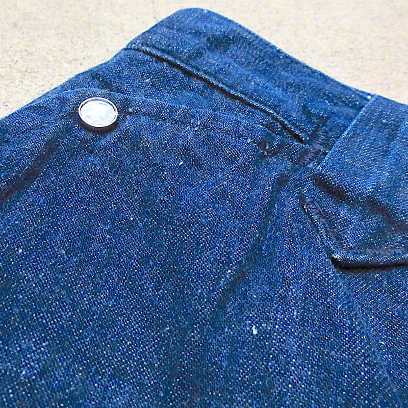 ビンテージ50's○Levi'sショートホーン?デニムランチパンツ実寸W74cm