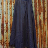 HOME MADEフレアスカートネイビー実寸W57cm●260425d6-w-skt-w22レディース古着ボトムスハンドメイド