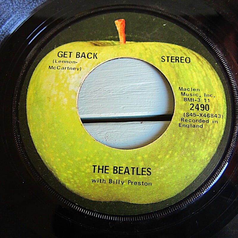 THE BEATLES○GET BACK/DON'T LET ME DOWN Apple Re