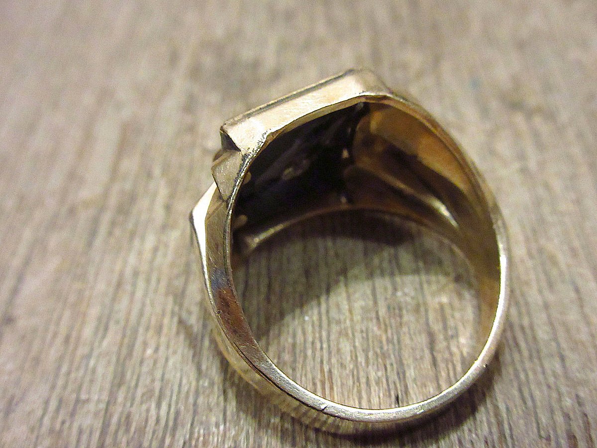 50~60's ヴィンテージ F.O.E. 14K RGP リング 秘密結社 ビンテージ○F.O.E. 1/30 14KR.G.P.ゴールドリング○240223i4-rng