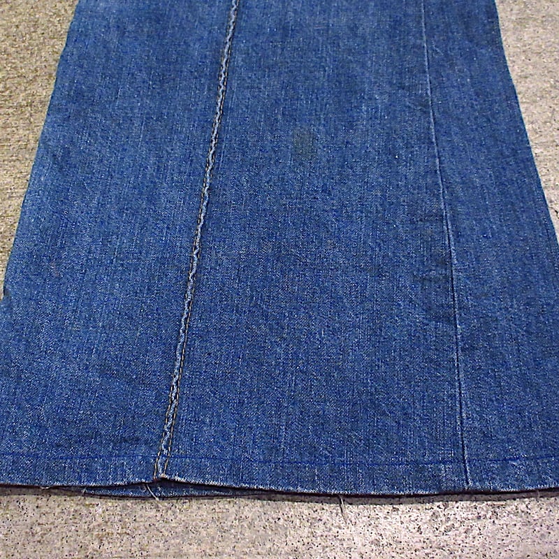 ビンテージ70's○Leeデニムフレアパンツ実寸W70cm○231207c7-m