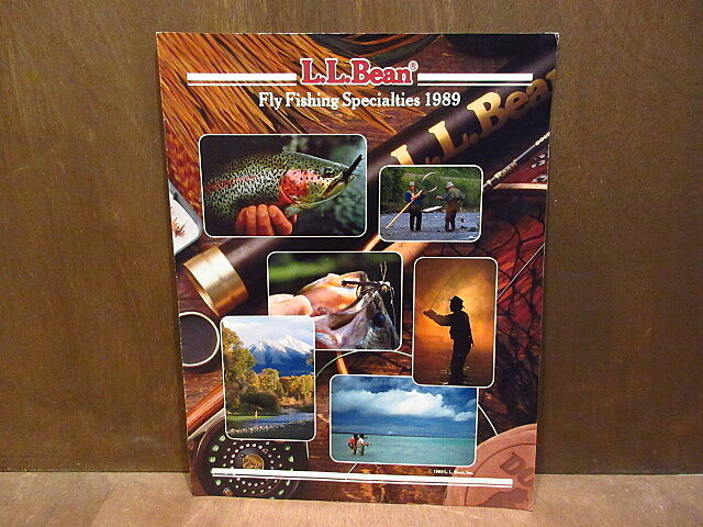 ビンテージ80's○L.L.Bean 1989年フライフィッシングカタログ