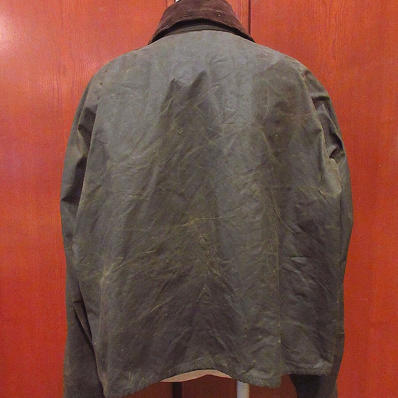 ビンテージ90's○Barbour SPEYオイルドジャケットL○211006i1-m-jk-...