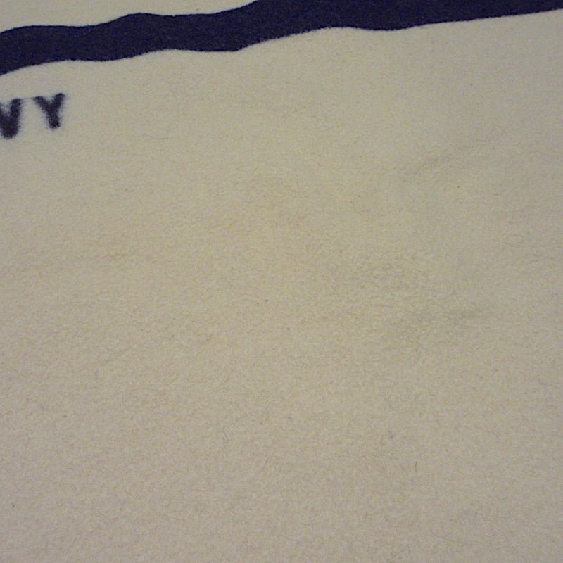 ビンテージ40's50's○U.S.NAVYウールブランケットsize 182cm×117.5