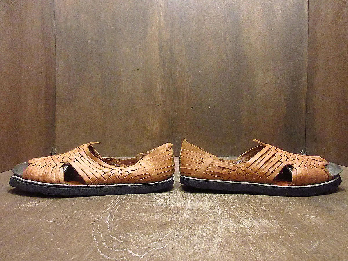 ビンテージ○DEADSTOCK GALVEZタイヤソール編み込みレザー ビンテージ○DEADSTOCK GALVEZタイヤソール編み込みレザー