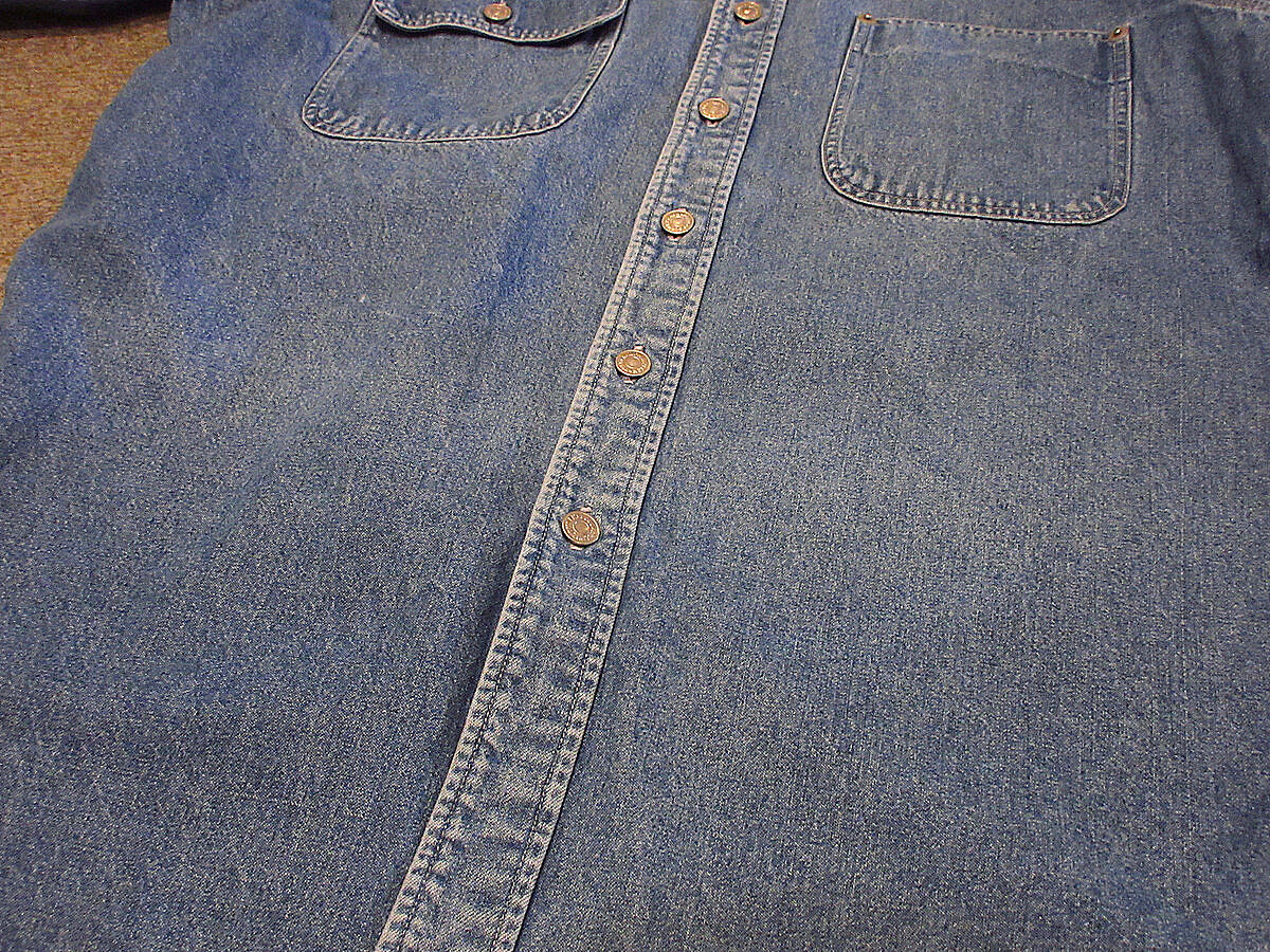 ビンテージ90's○RALPH LAUREN POLO COUNTRYデニムシャツsize M