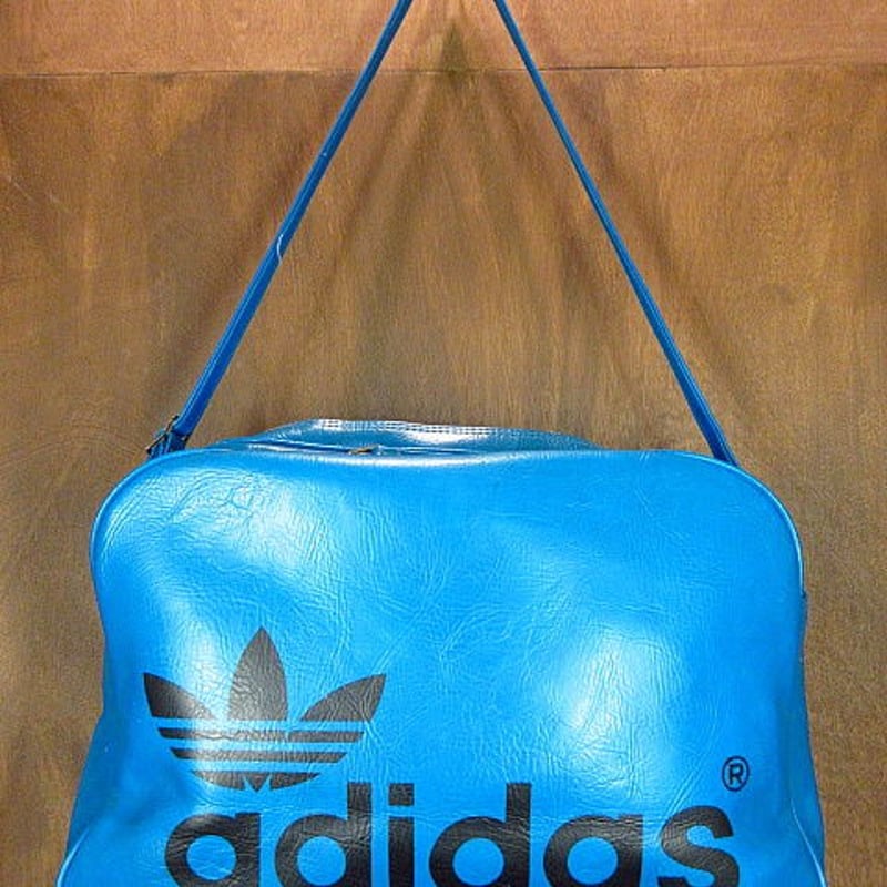 adidas 70's 80's ヴィンテージ レザーバック 70's adidas アディダス ヴィンテージ レザー ボストンバッグ