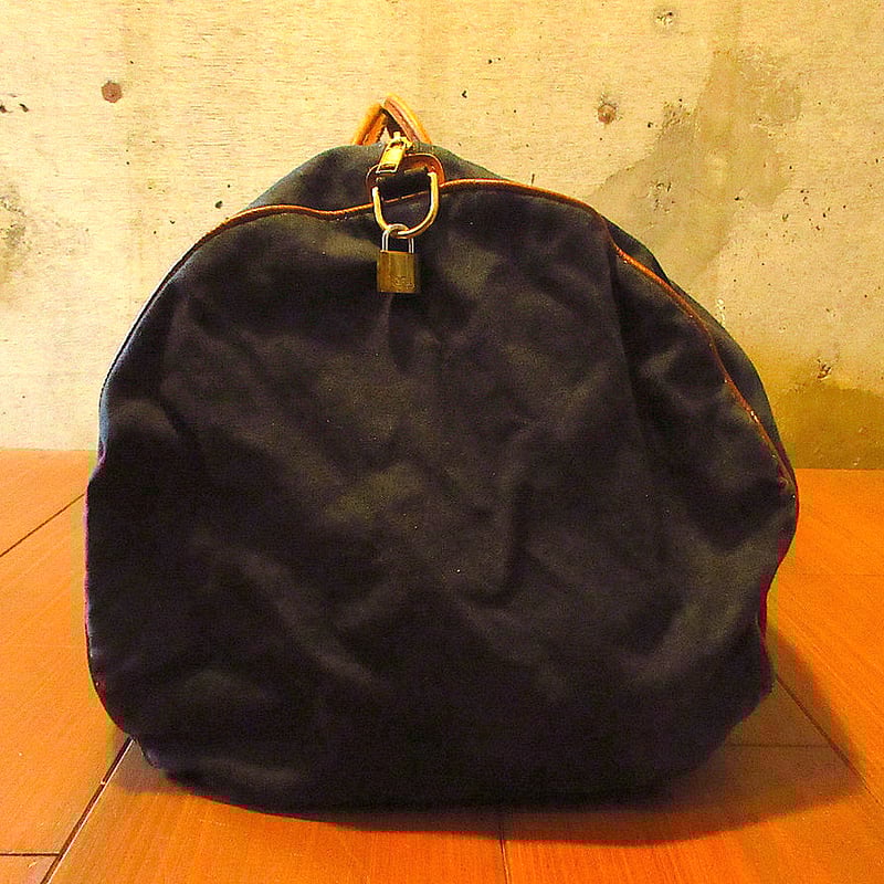 ビンテージ80's○L.L.Beanキャンバスボストンバッグ紺○231205k7 ビンテージ80's○L.L.Beanキャンバスボストンバッグ紺○231205k7