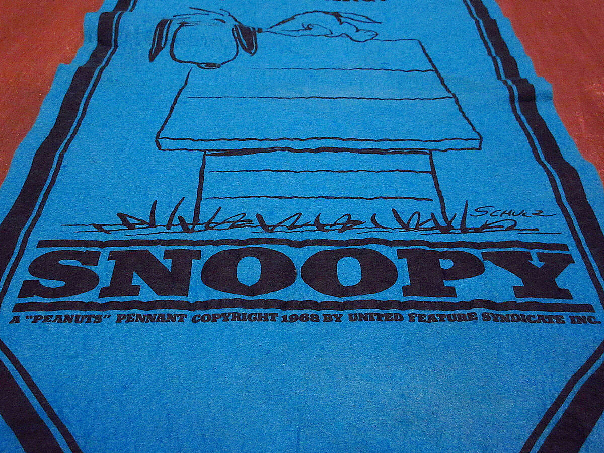 スヌーピー タペストリー ビンテージ 70s スヌーピー タペストリー ビンテージ 70s