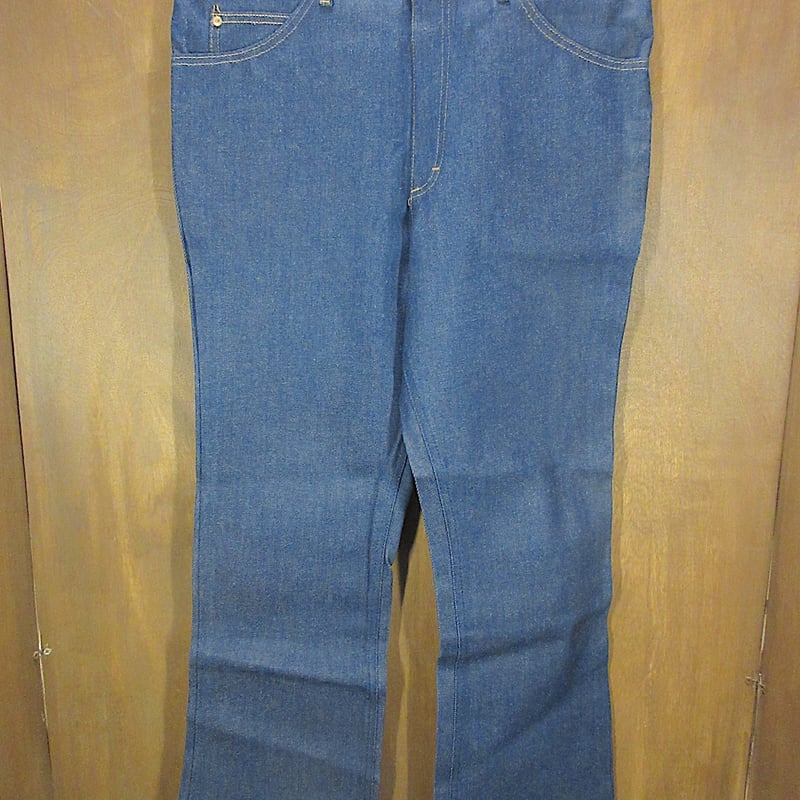ビンテージ80's○DEADSTOCK Lee 202ブーツカットデニム表記W38L30○25