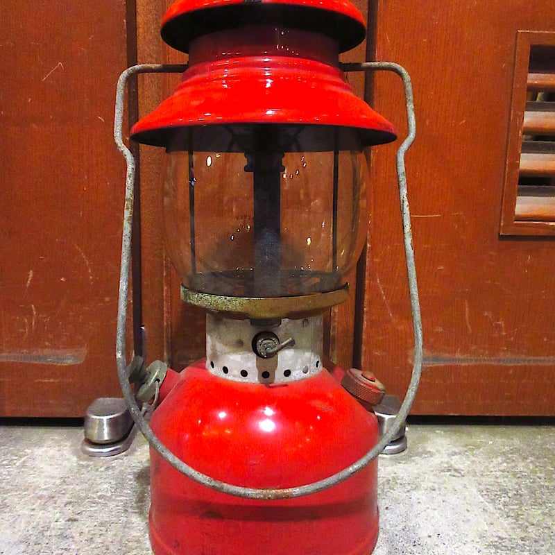 ビンテージ60's○Coleman 200 Aシングルマントルランタン赤○260402n4-o
