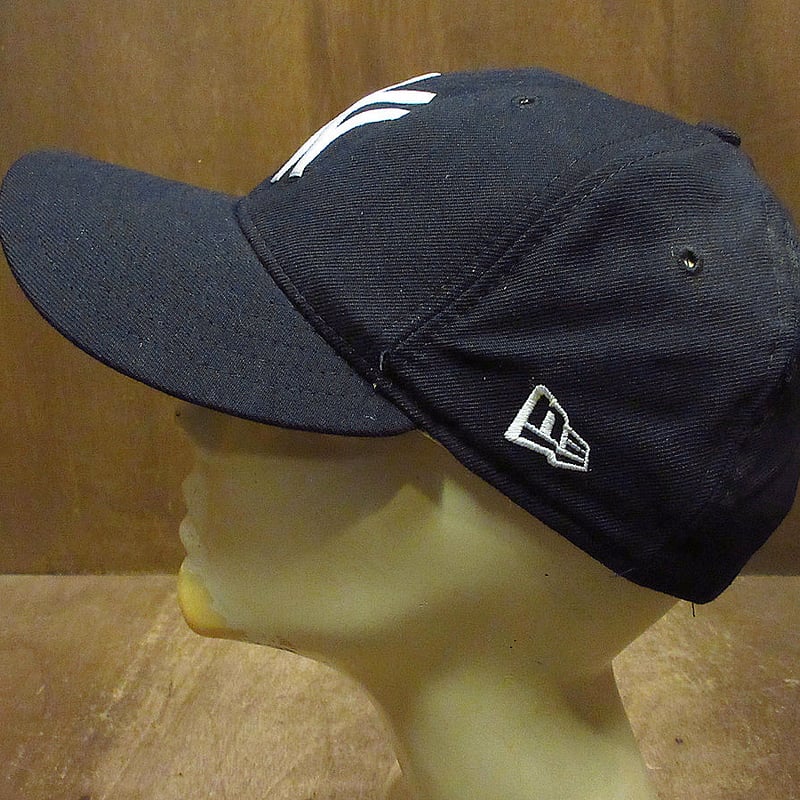 ビンテージ90's○new era NYヤンキースパロディ6パネルキャップ
