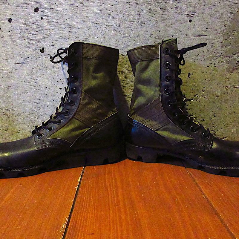 ビンテージ60's○DEADSTOCKトロピカルコンバットブーツ○260131j8-m-bt-