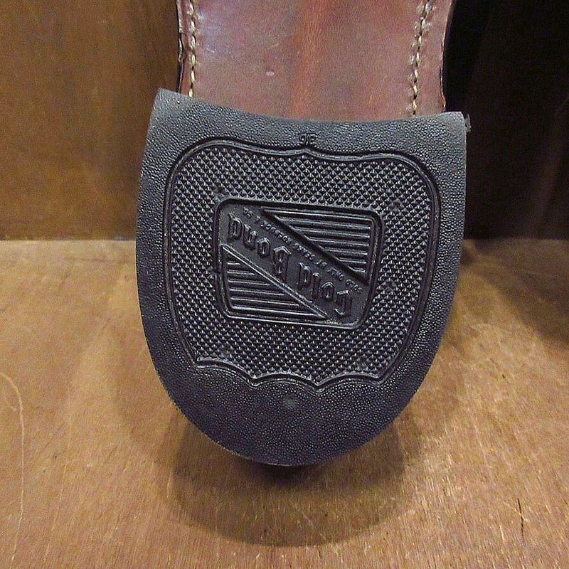 ビンテージ60's○DEADSTOCK Sears DU PONT CORFAMプレーントゥシ