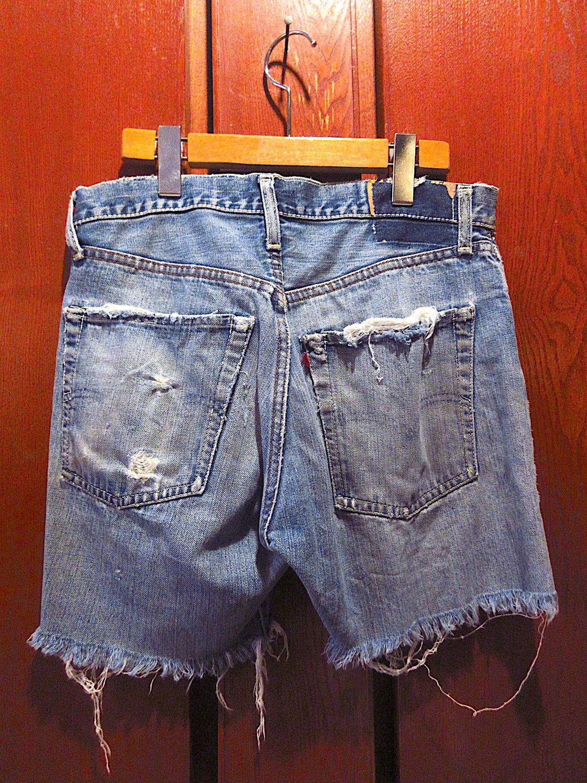ビンテージ60's○Levi's 551ZXXカットオフデニムショーツ実寸W80cm