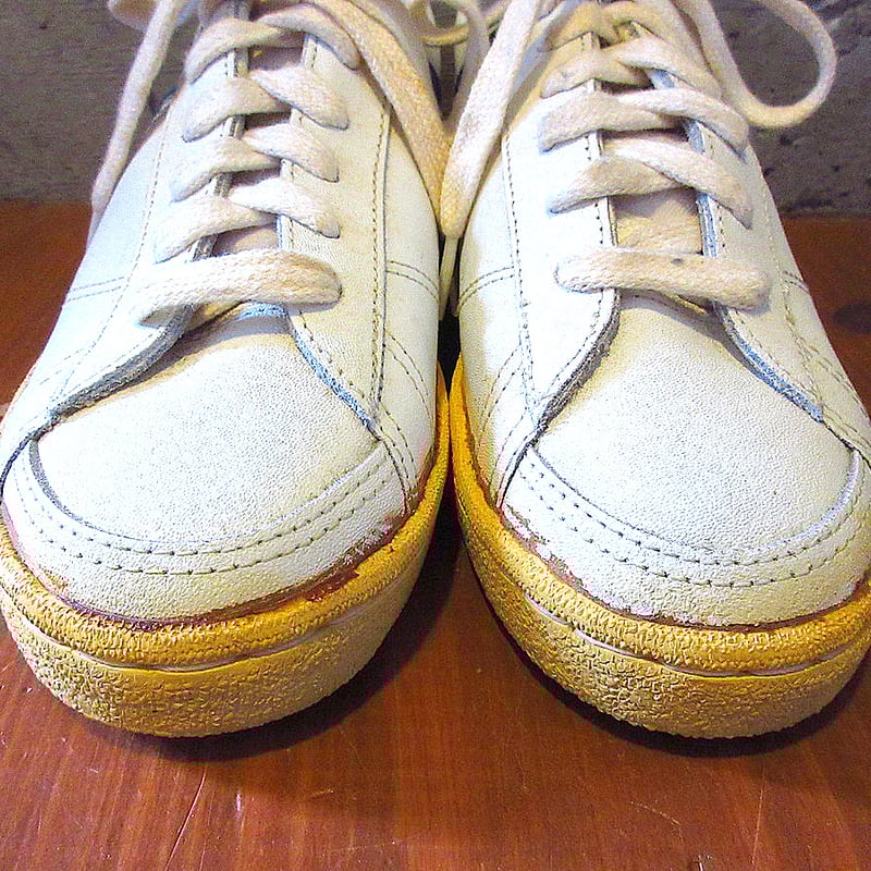 テニー ビンテージ70's80's○DEADSTOCK PONYレディースレザースニーカー