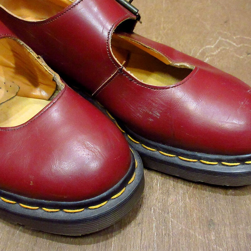 ビンテージ○MADE IN ENGLAND Dr.Martens ストラップシューズ Size