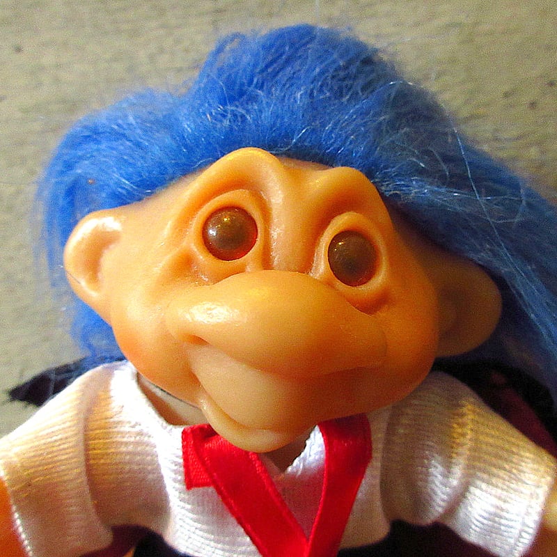 ビンテージ80's○DAM社製トロール人形○240220k6-doll ビンテージ80's○DAM社製トロール人形○240220k6-doll