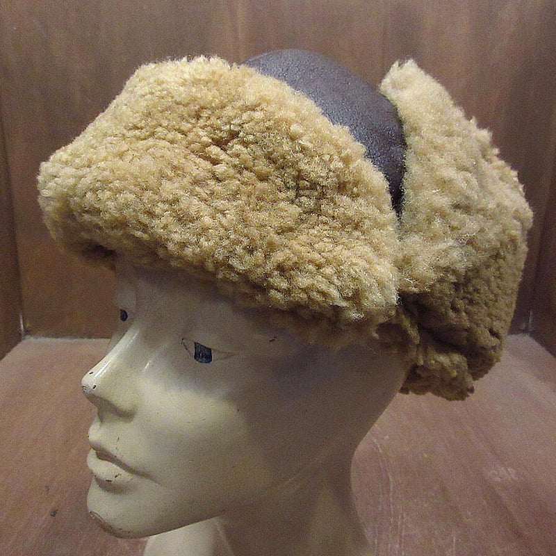 HENSCHEL パイロットキャップ sizeS/M アメリカ製 ムートン 24-25 ANTHEM アンセム PILOT CAP パイロット キャップ 帽子 防寒