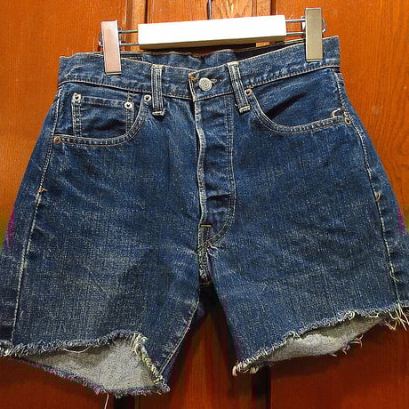 カットオフショートパンツ(OLD BLUE) カットオフショートパンツ(OLD BLUE)