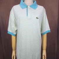 Patagoniaポケット付きオーガニックコットンボーダーポロシャツsizeS