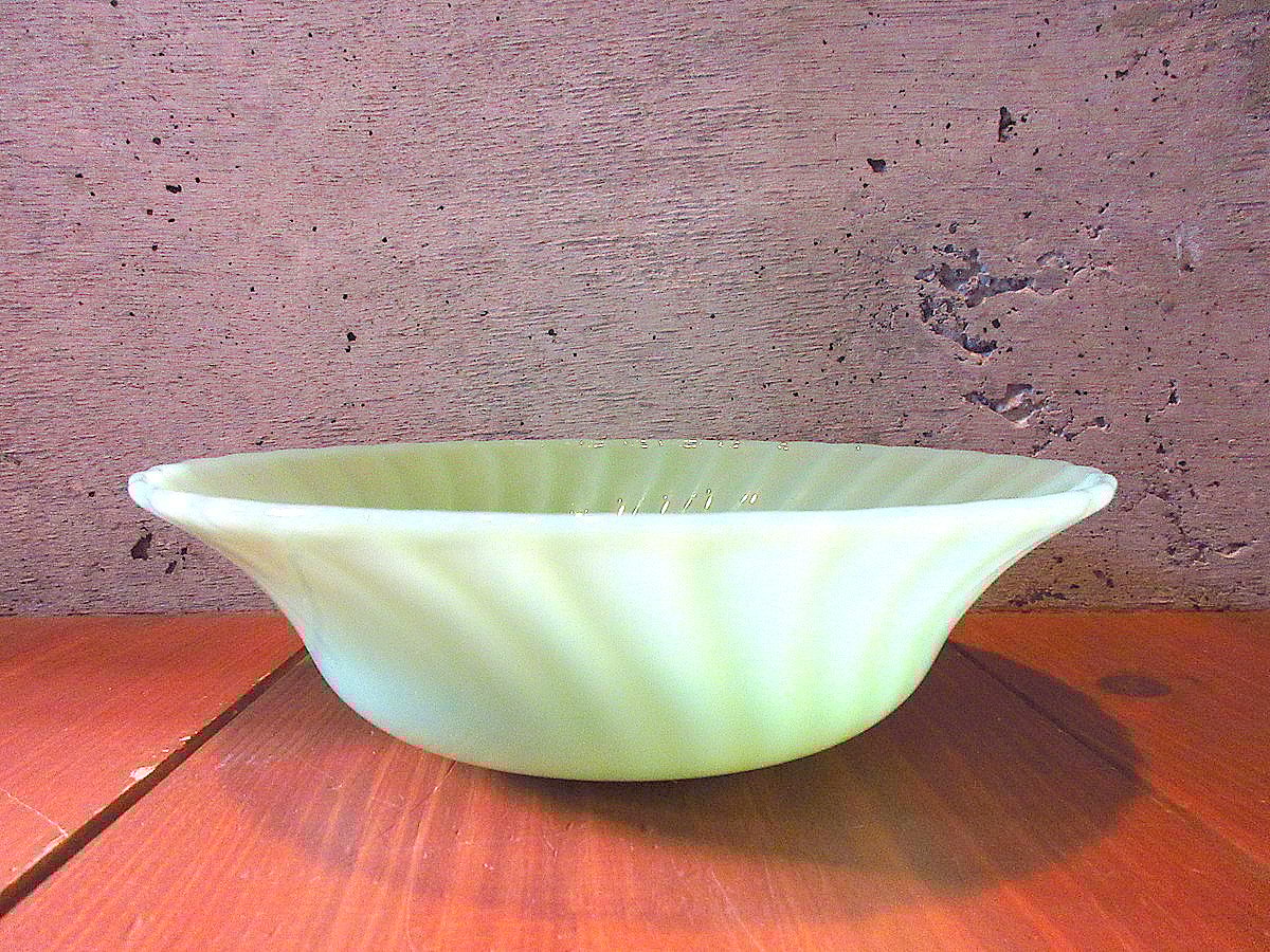 ビンテージ○Fire Kingシェルベジタブルボウルジェダイ○241224k2-frk