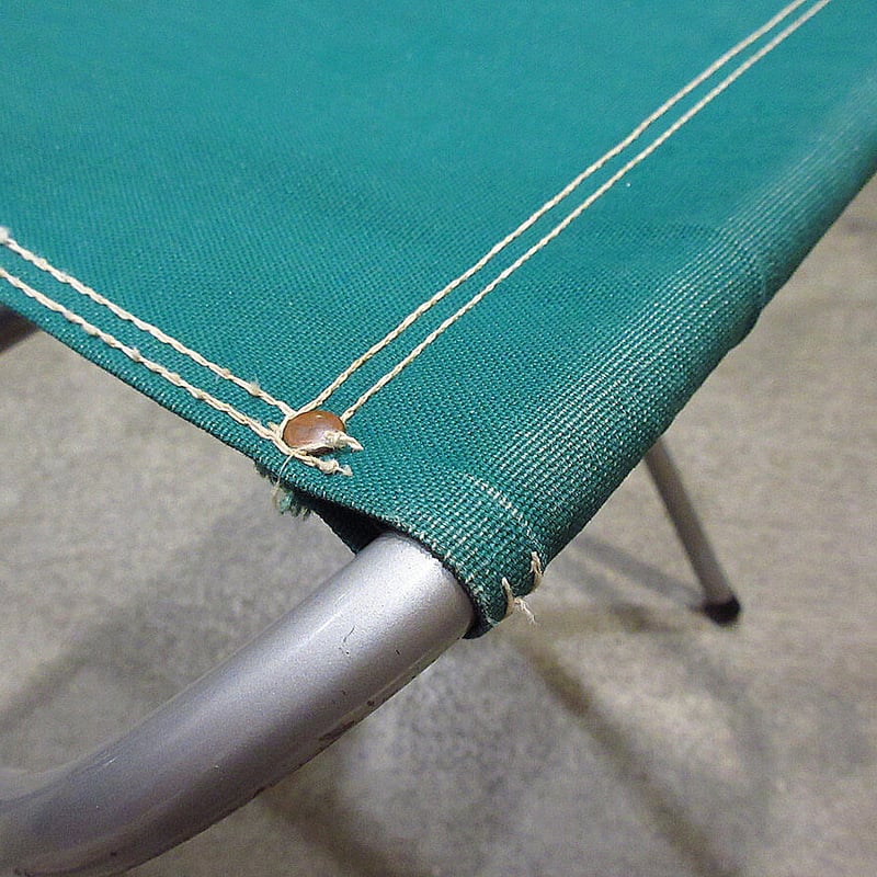 フォールディングチェア　ビンテージ　グリーン　折り畳み椅子 古い折り畳み椅子 1950-1960年代 ヴィンテージフォールディングチェア