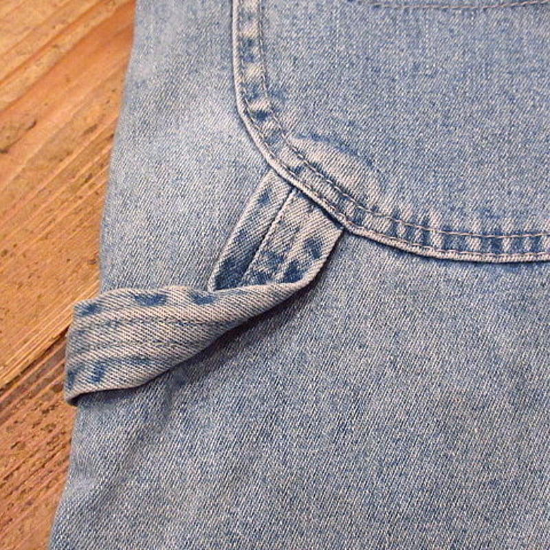 ビンテージ90's○Lee RIVETEDレディースデニムサロペットXL○200629n4-w
