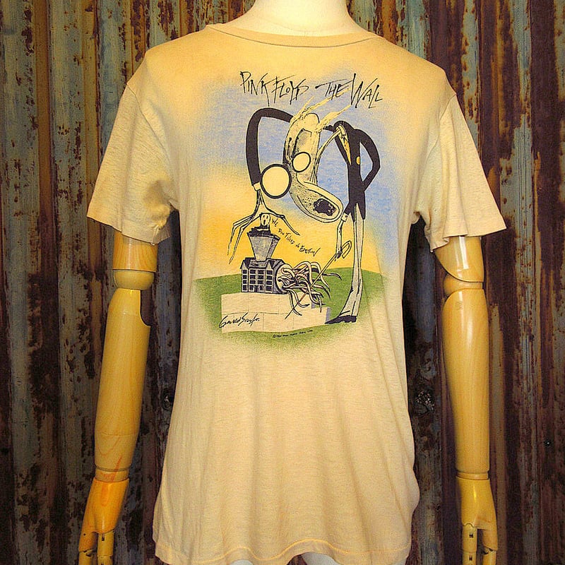 ビンテージ80's○PINK FLOYD THE WALLコットンプリントTシャツ ビンテージ80's○PINK FLOYD THE WALLコットンプリントTシャツ