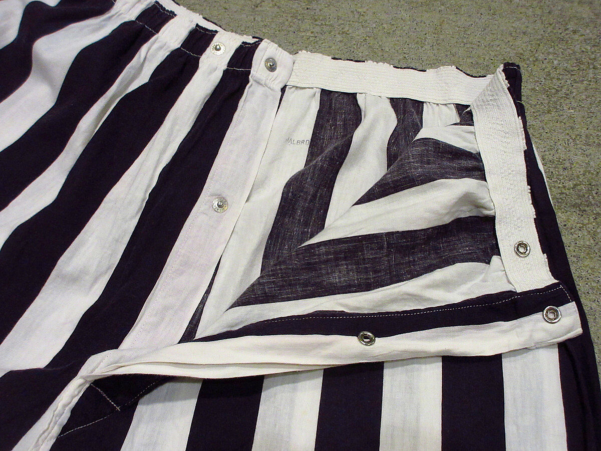 ビンテージ50's○VARSITY JAIL-BIRDS 囚人コスチュームパジャマ