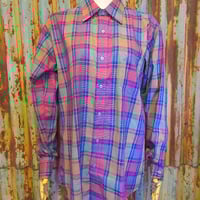 ビンテージ70's80's○DEADSTOCK BrewsterチェックウールCPO