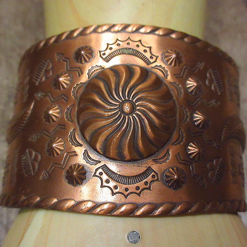 visvim同型 50's Vintage Navajo Copper バングル visvim同型 50's Vintage Navajo Copper バングル visvim同型