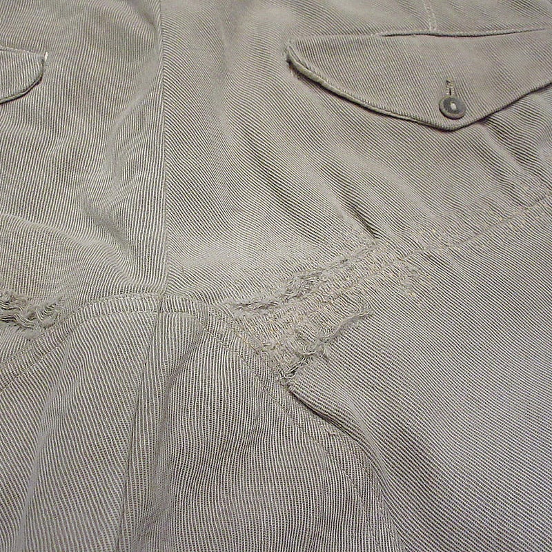 ビンテージ30's40's○ボタンフライウールジョッパーズパンツ