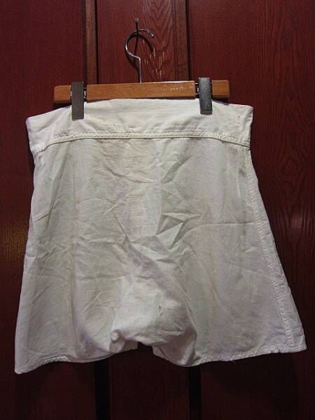 USN ビンテージ usnavy 40s ショートパンツ　vintage Vintage 1940's USN Navy Deck Denim Shorts. Waist 32