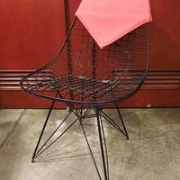 ビンテージ50's●ハーマンミラーワイヤーチェア●odst 1950sイームズ椅子ミッドセンチュリーサイドシェル
