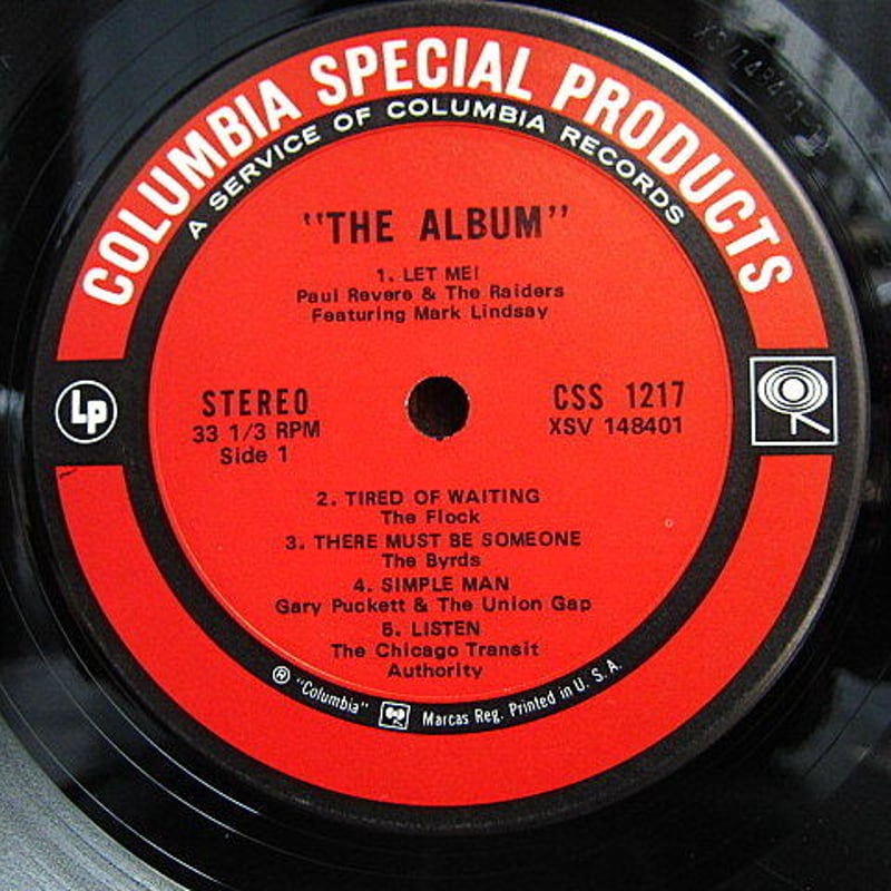 V.A.○THE ALBUM COLUMBIA SPECIAL PRODUCTS CSS 12