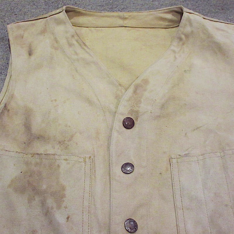 ビンテージ40's○FILSONダックハンティングベスト○250619z4-m