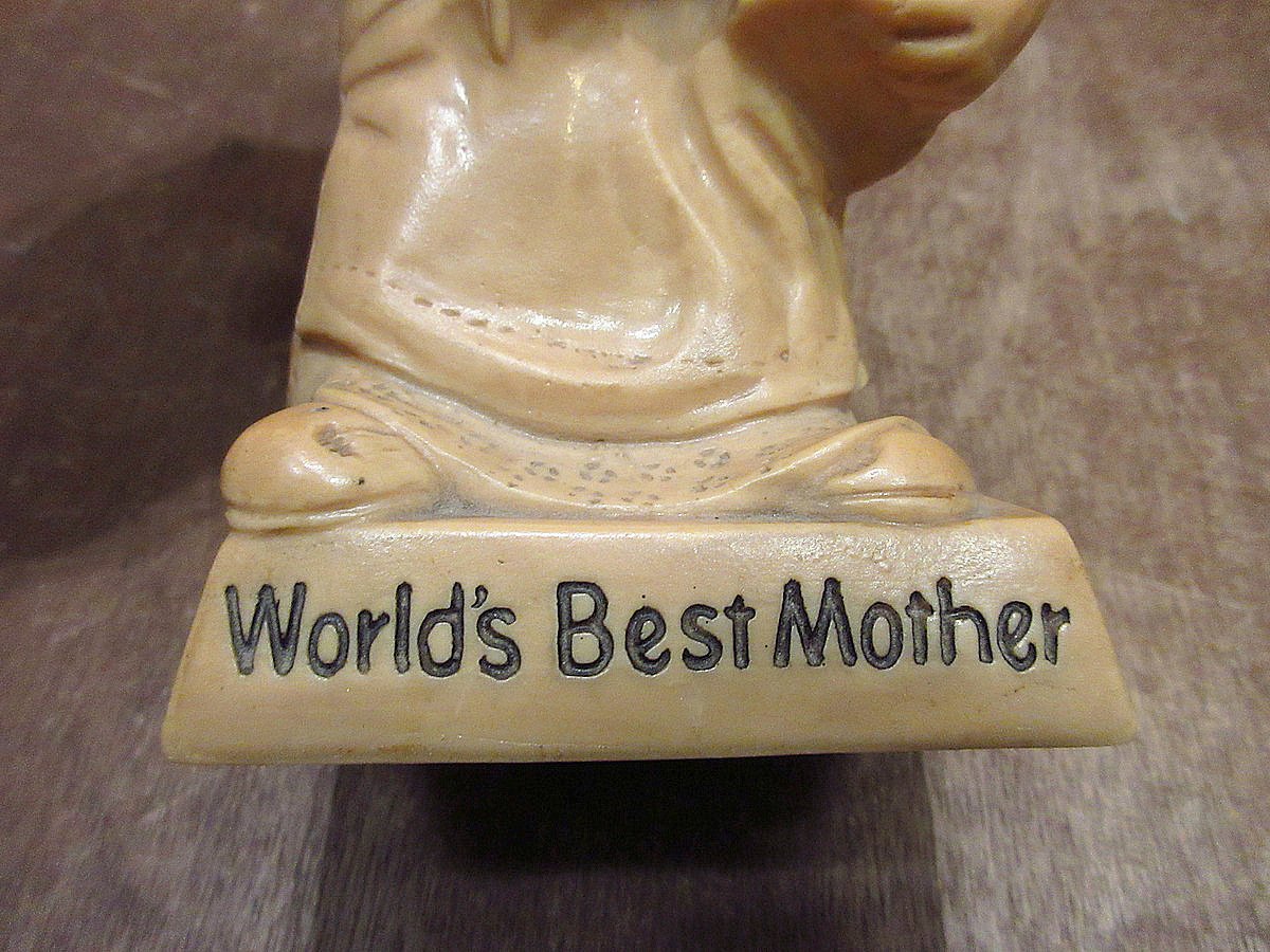 ビンテージ70's○「World's Best Mother」カラーメッセージドール○2407