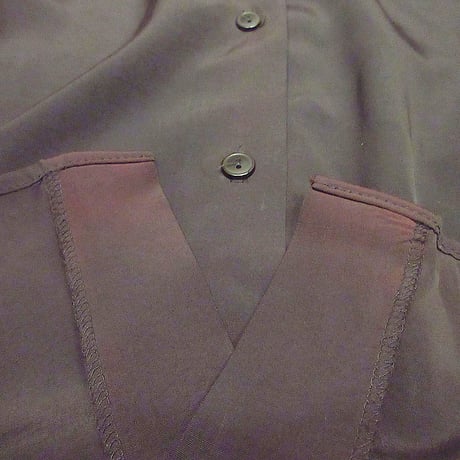 ビンテージ90's●DIANA MARCOレディース長袖ブラウス黒size 14●240323j5-w-lssh古着1990sトップス