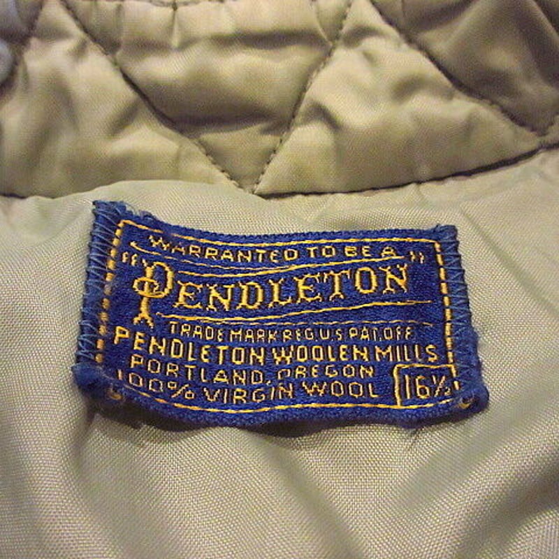 ビンテージ40's50's○PENDLETONシャドーチェックウールシャツ ビンテージ40's50's○PENDLETONシャドーチェックウールシャツ