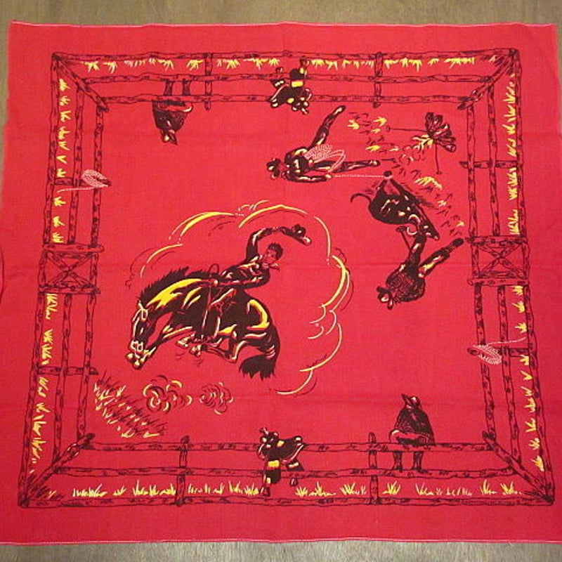 Lee BANDANA リー　バンダナ　50s 1950s ビンテージ Lee BANDANA リー バンダナ 50s 1950s ビンテージ Lee BANDANA リー