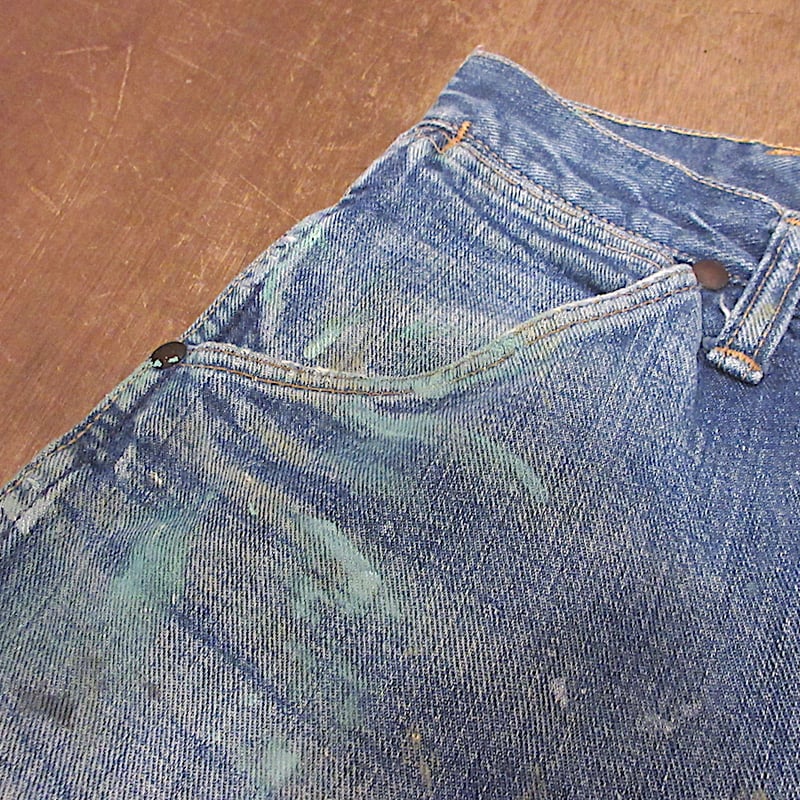 60s ビンテージ WRANGLER 13MWZ ジーンズ デニム w30