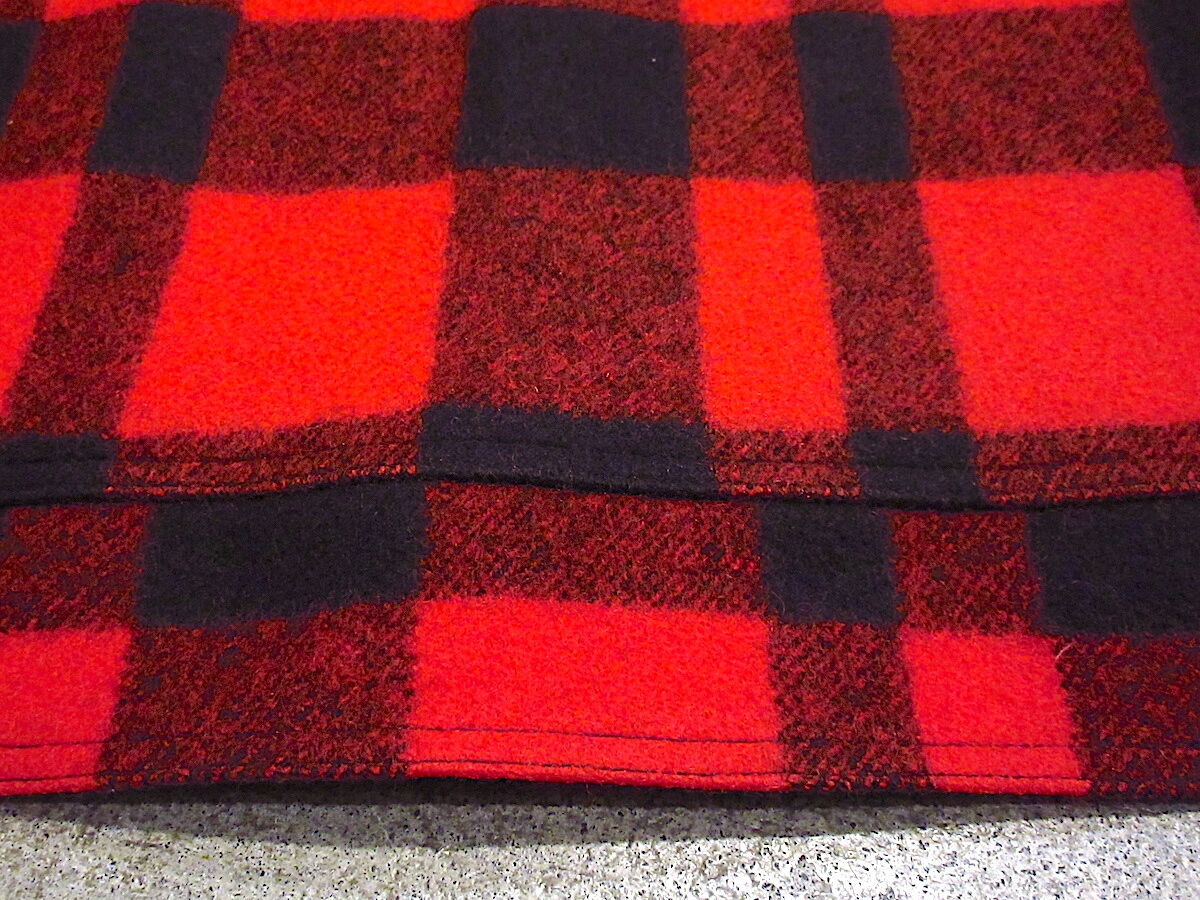 ビンテージ○FILSONバッファローチェックウールシングルマッキーノ