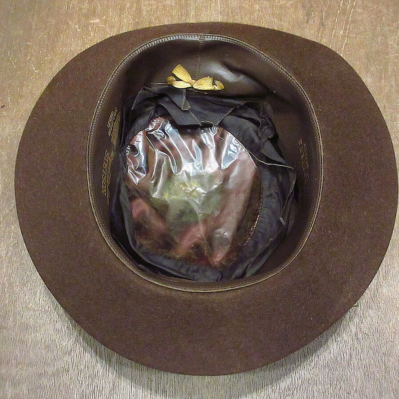 ビンテージ50's60's○STETSONツートンポークパイハット ビンテージ50's60's○STETSONツートンポークパイハット