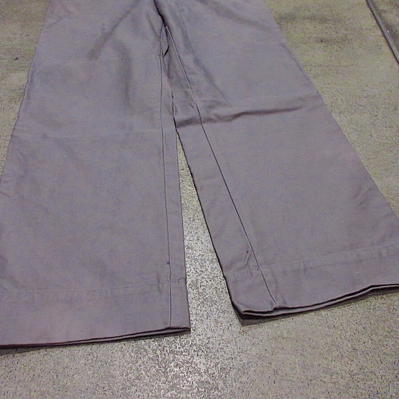 ビンテージ50's○HERCULES BOAT SAIL DRILLワークパンツグレー ビンテージ50's○HERCULES BOAT SAIL DRILLワークパンツグレー